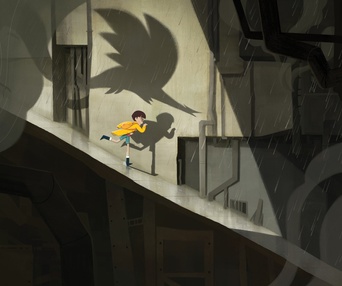 Une scène du film My Father's Dragon