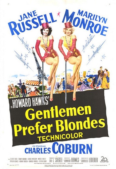 Affiche du film Gentlemen Prefer Blondes