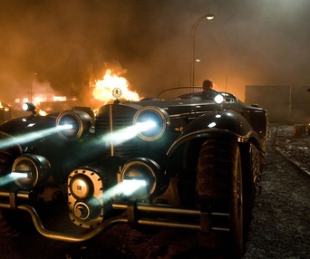 Une scène du film Captain America: The First Avenger