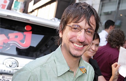 Philippe Falardeau sur le tapis rouge du film L'affaire Dumont