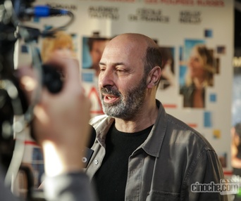 Cédric Klapisch sur le tapis rouge de Casse-tête chinois