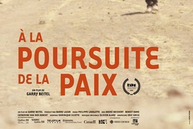 Affiche du film À la poursuite de la paix Affiche du film À la poursuite de la paix