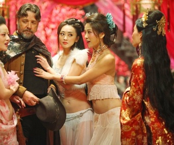 Une scène du film The Man with the Iron Fists