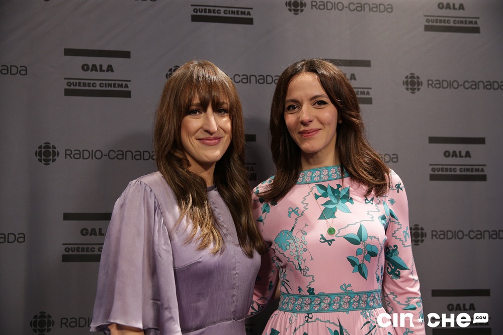 Dans la salle de presse du Gala Québec Cinéma 2019