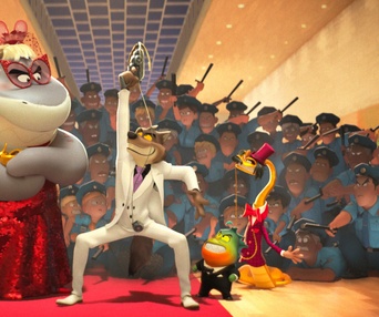 Une scène du film The Bad Guys