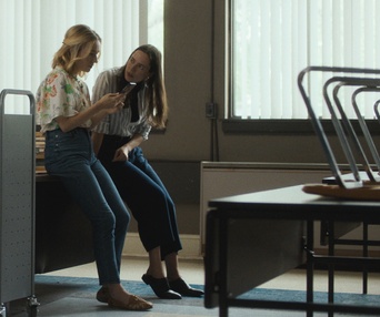 Une scène du film The Night House