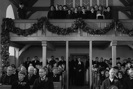 Une scène du film Le ruban blanc Une scène du film Le ruban blanc
