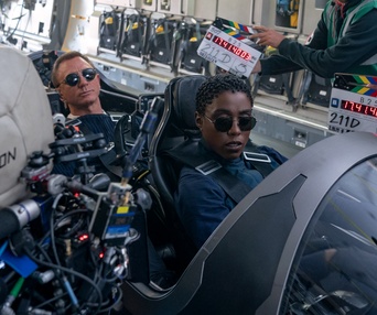 Une scène du film No Time to Die