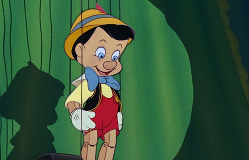 Une scène de Pinocchio