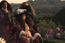 Une scène du film La mort de Louis XIV Une scène du film La mort de Louis XIV