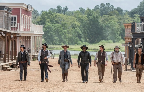 Une scène du film The Magnificent Seven