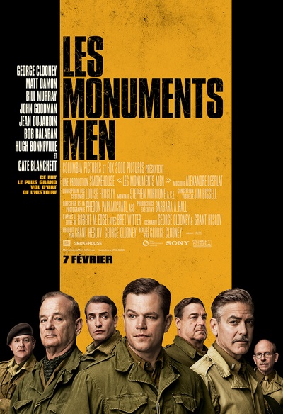 Affiche du film Les Monuments Men