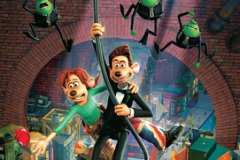 Affiche du film Flushed Away Affiche du film Flushed Away