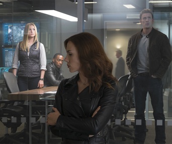 Une scène du film Captain America: Civil War