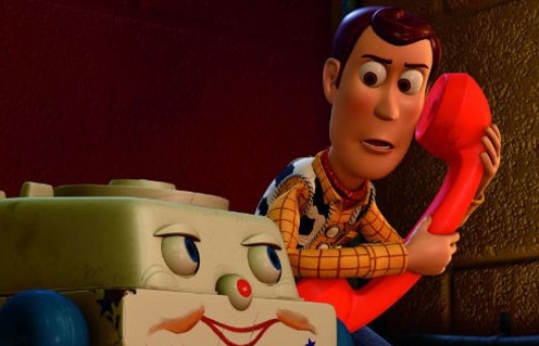Une scène du film Toy Story 3