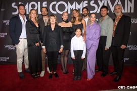 Tapis rouge du film Simple comme Sylvain