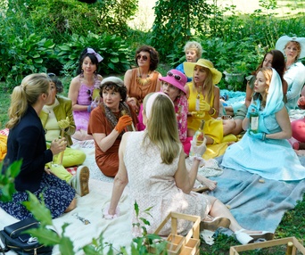Une scène du film Les fleurs oubliées