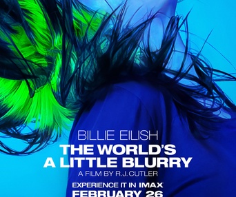 Affiche du film Billie Eilish: The World's a Little Blurry