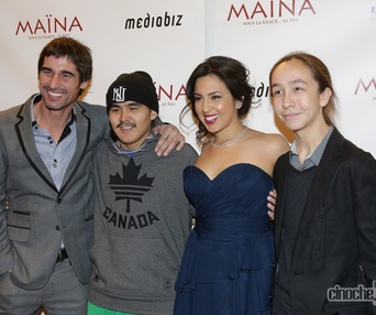 Sur le tapis rouge de Maïna