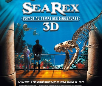 Affiche du film Sea Rex 3D: Voyage au Temps des Dinosaures