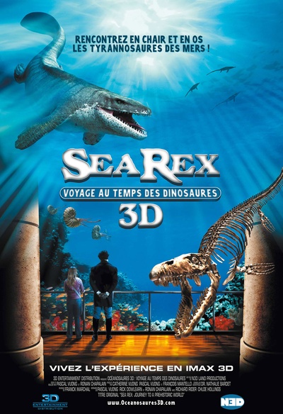 Affiche du film Sea Rex 3D: Voyage au Temps des Dinosaures