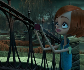 Une scène du film The Addams Family