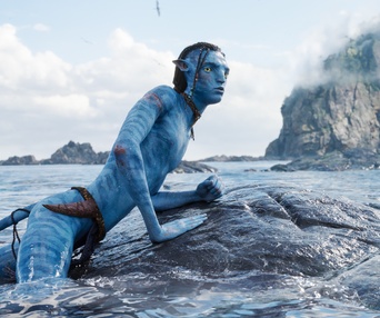 Une scène du film Avatar: The Way of Water