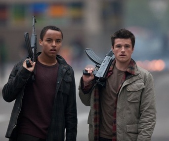 Une scène du film Red Dawn
