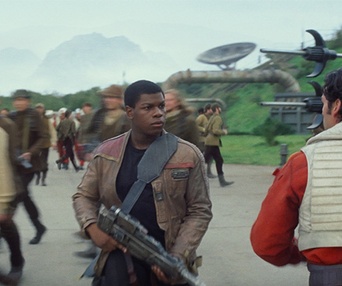 Une scène du film Star Wars: The Force Awakens