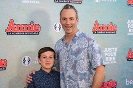 Première de la comédie musicale Annie