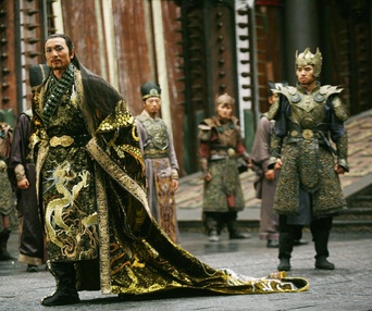 Scène du film The Forbidden Kingdom