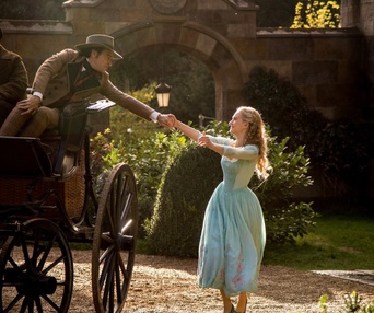 Une scène du film Cinderella
