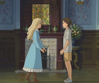Une scène du film Souvenirs de Marnie