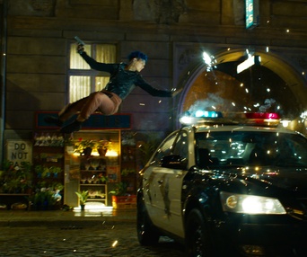 Une scène du film The Matrix Resurrections