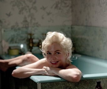 Une scène du film My Week with Marilyn