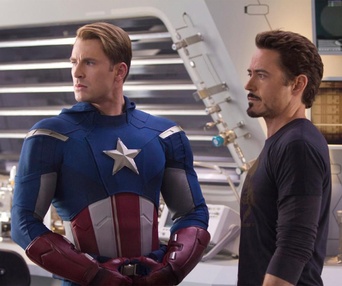 Une scène du film The Avengers