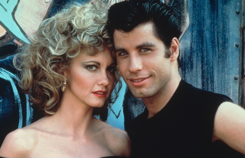 Une scène du film Grease