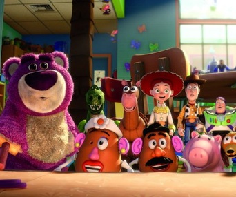 Une scène du film Toy Story 3