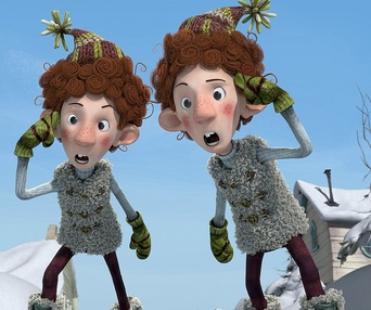Une scène du film La guerre des tuques 3D