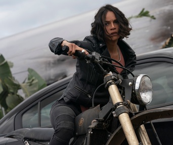 Une scène du film Fast & Furious 9