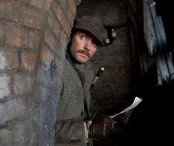 Une scène du film Sherlock Holmes: A Game of Shadows