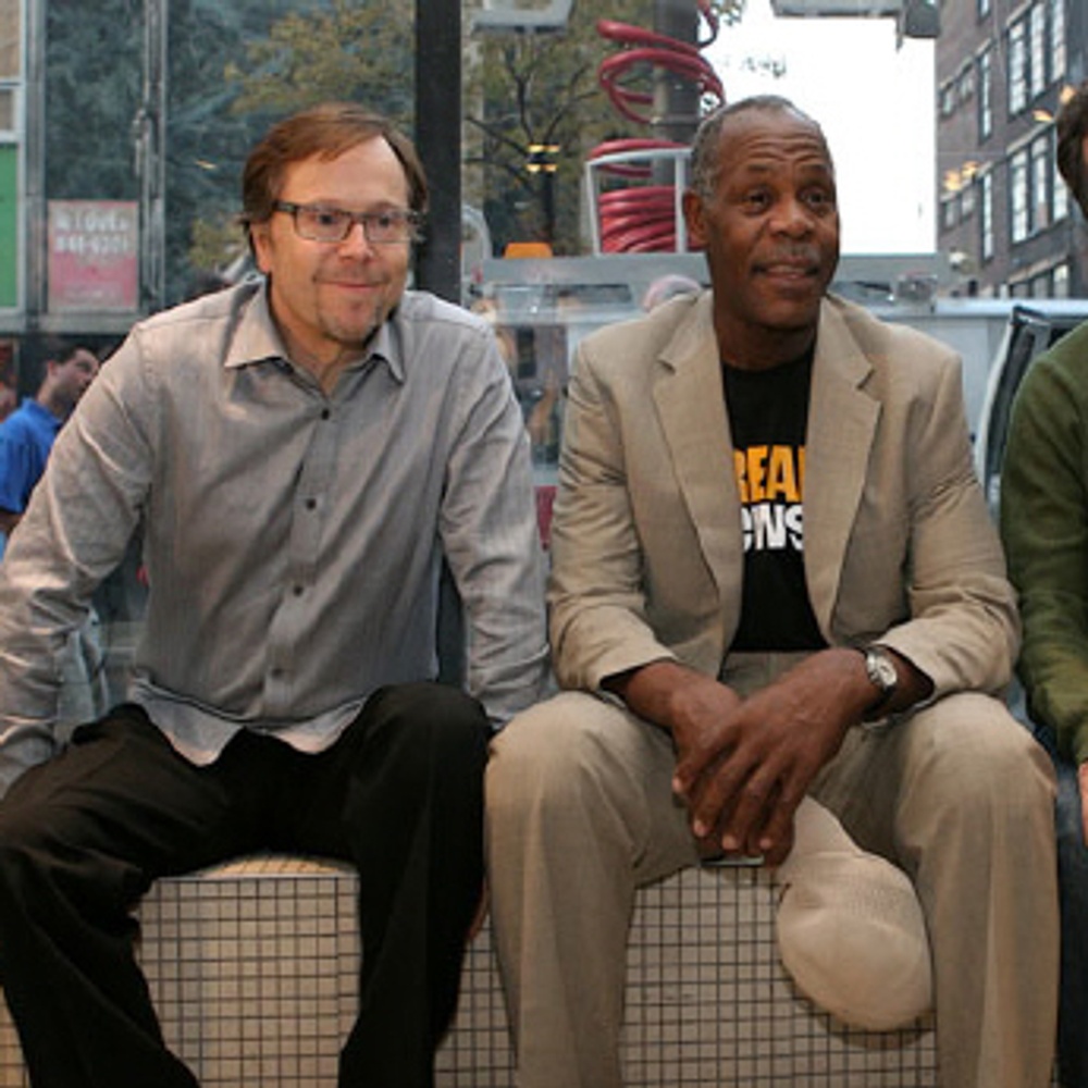 Fernando Meireilles, Danny Glover et Don McKellar sur le tapis rouge de Blindness
