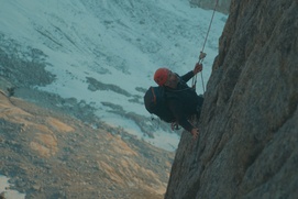 Une scène du film La montagne
