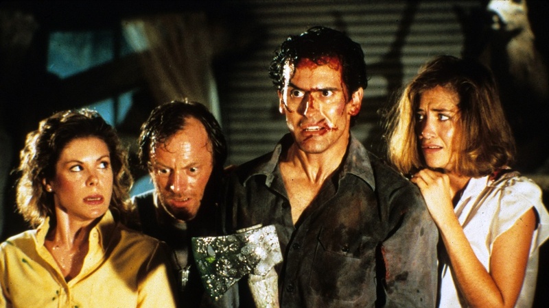 Une scène du film Evil Dead II