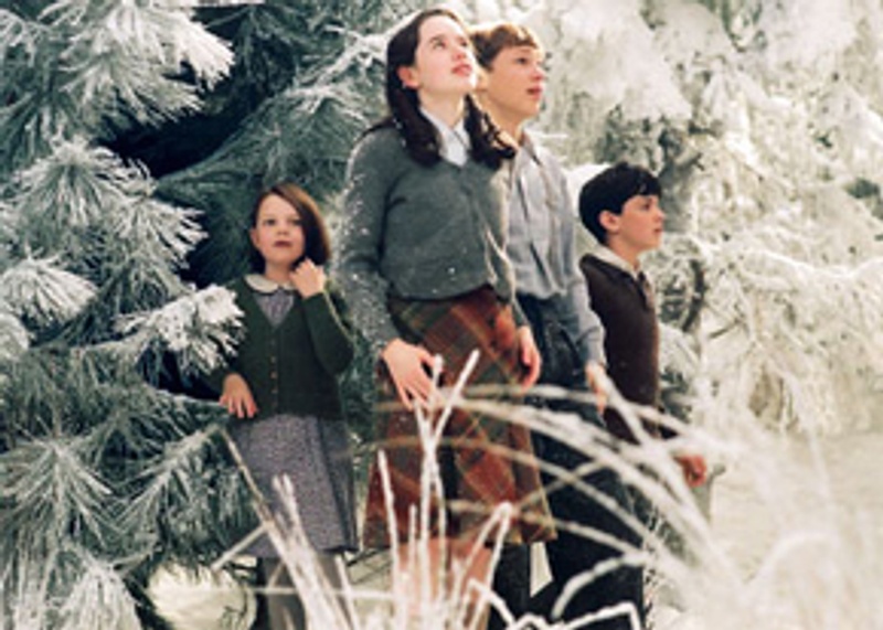Une scène de The Chronicles of Narnia : The Lion, The WItch and the Wardrobe