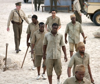 Une scène du film Mandela: Long Walk to Freedom