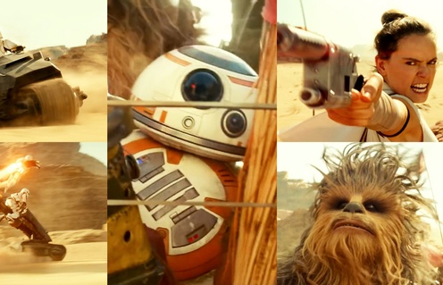 Une scène du film Star Wars: The Rise of Skywalker