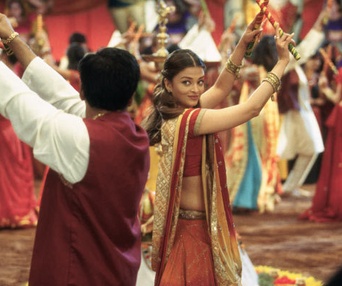 Scène du film Coup de foudre à Bollywood