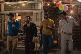 Une scène du film The Boys in the Band