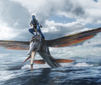 Une scène du film Avatar: The Way of Water